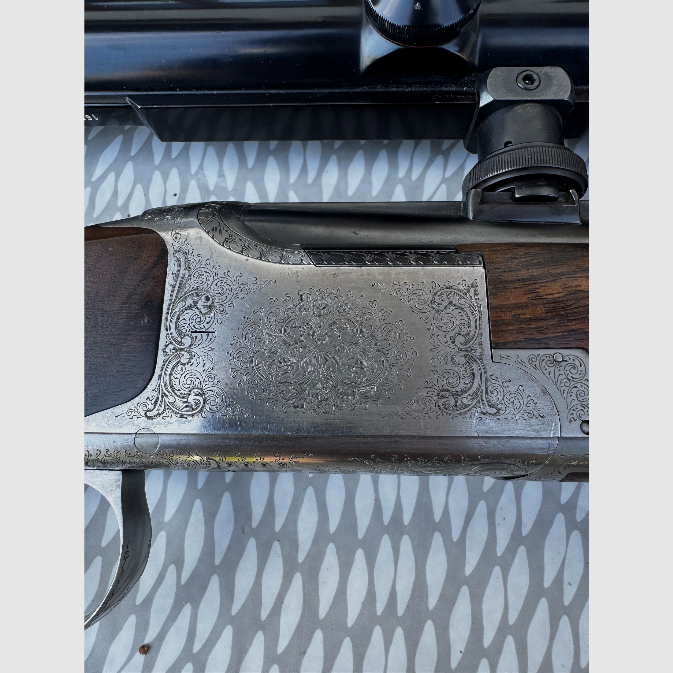 Rare FN Herstal double express rifle
