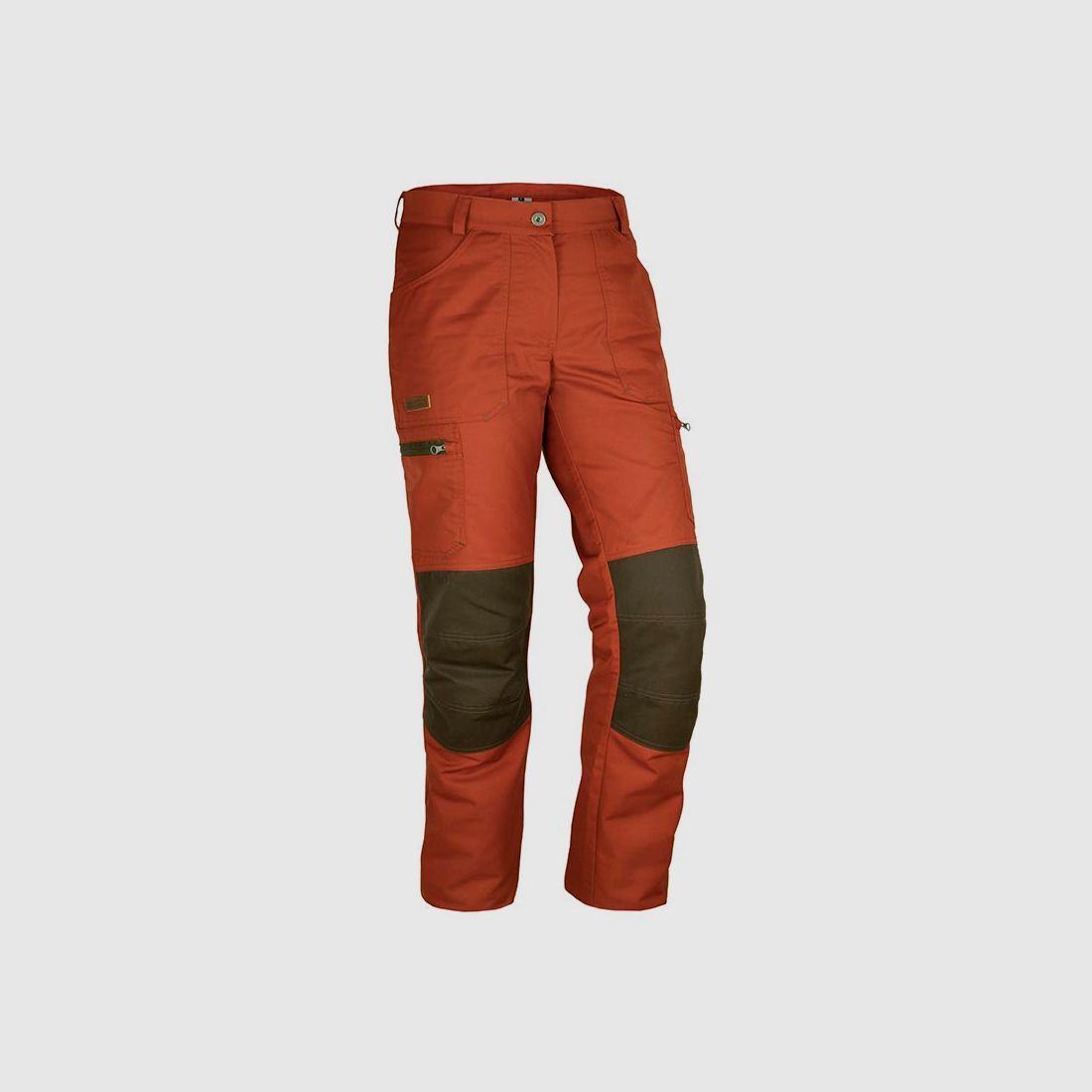 Damen-Outdoorhose "Wanderbux“, Orange/Braun