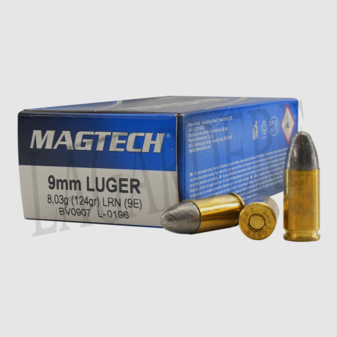 MAGTECH 9E (PATRONE MIT GESCHOSS)