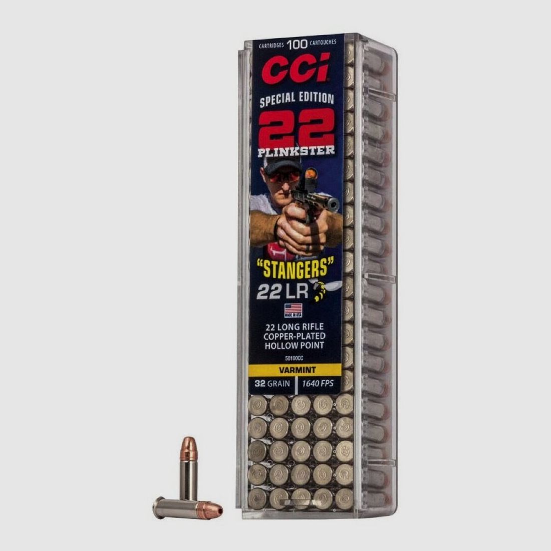 CCI Stangers CPHP 32grs 100St .22lr