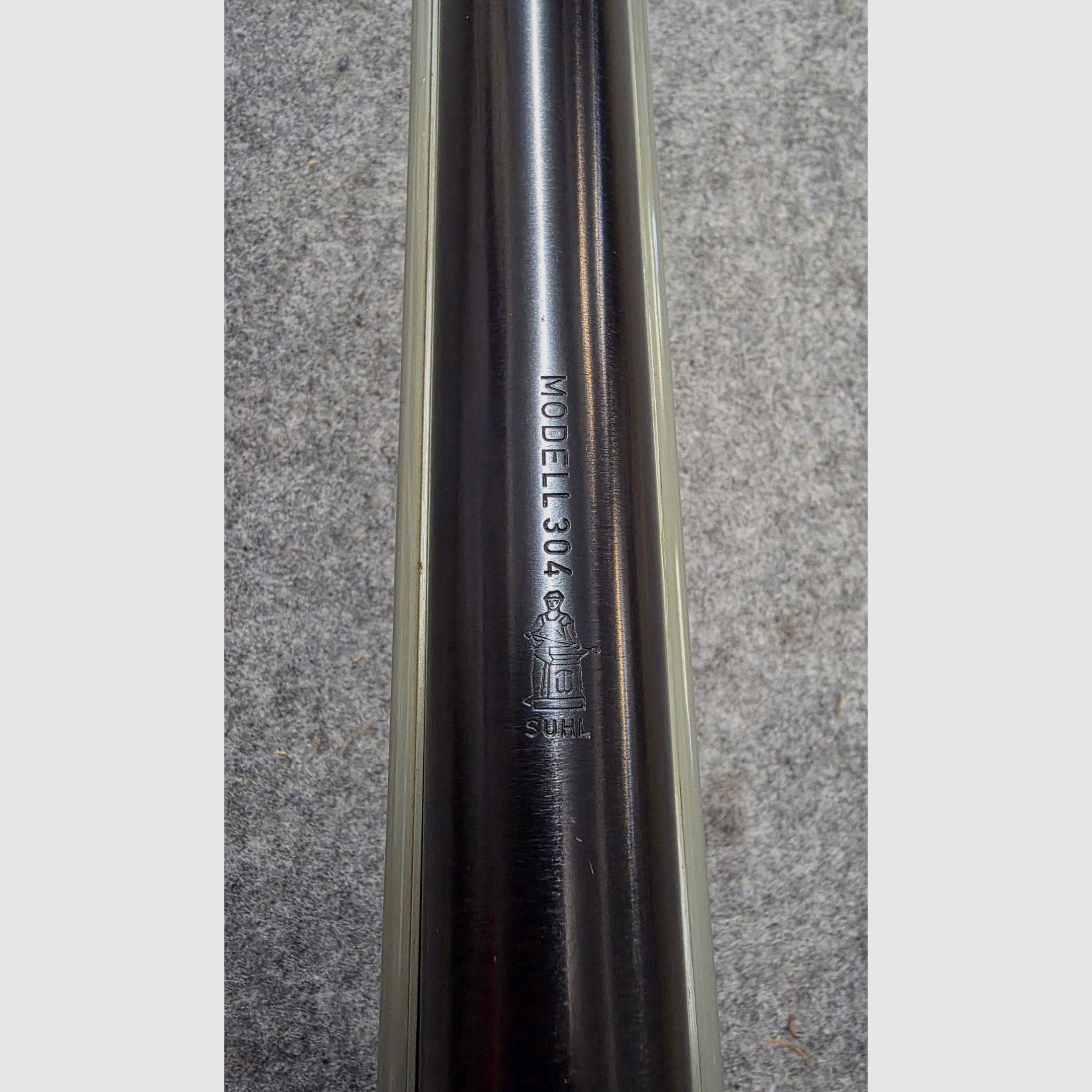 Haenel Mod. 304 avec crosse en plastique gris Cal. 4,5mm Diabolo Knicker