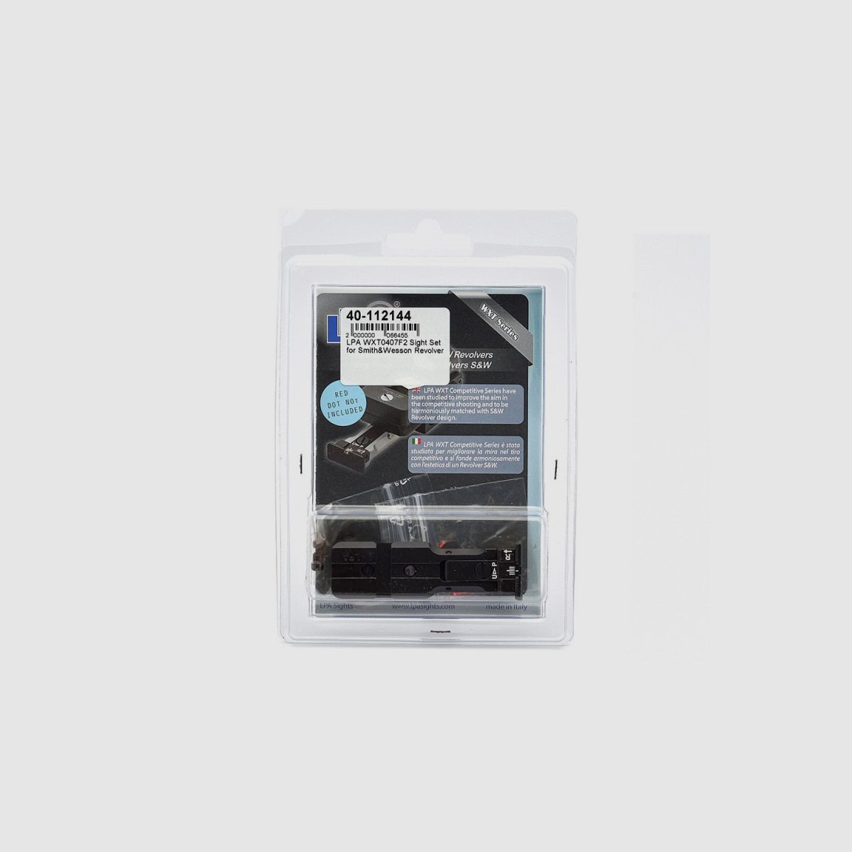 Set di mirini LPA WXT0407F2 per revolver Smith&Wesson, immagine 2 di 3