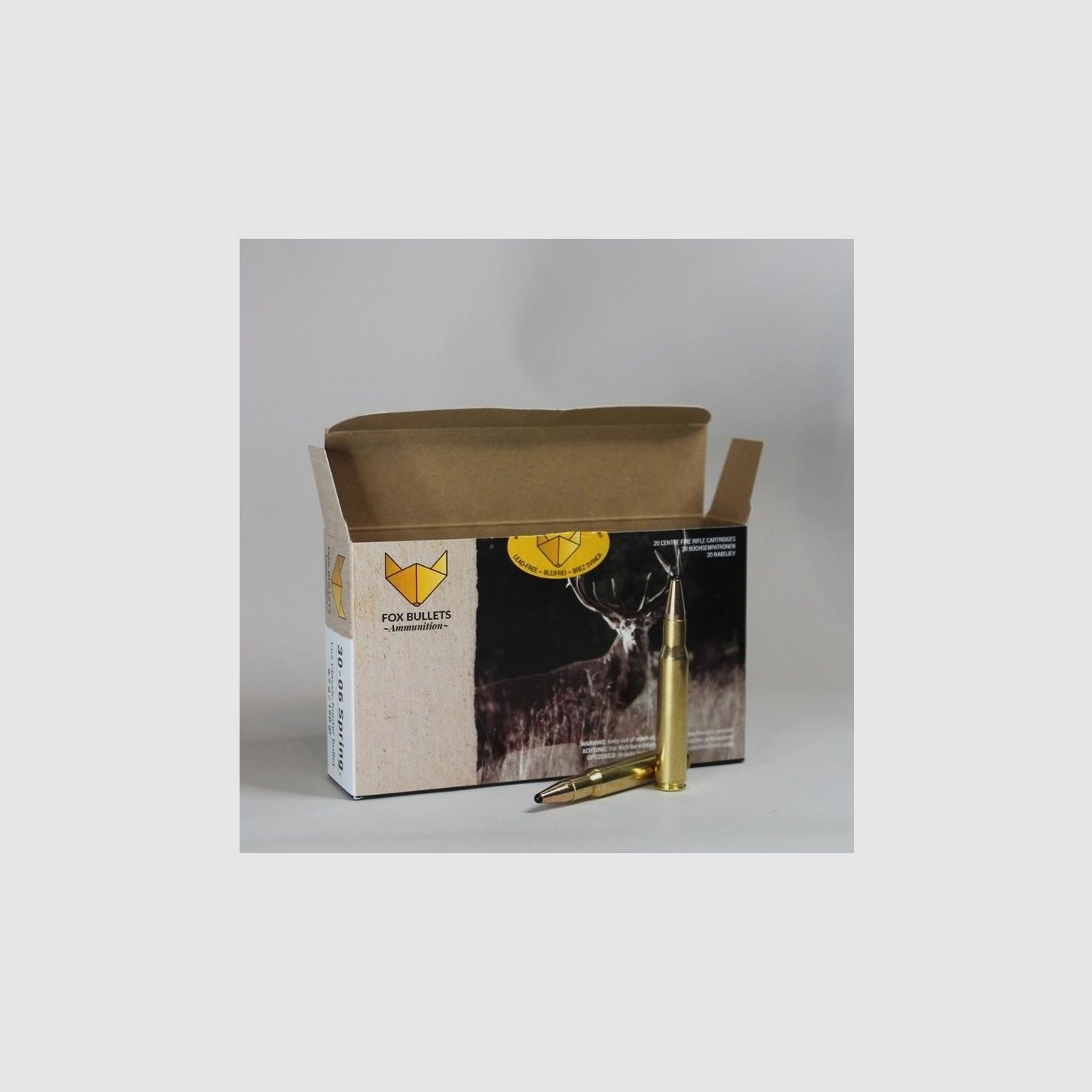 Fox Munition Kal. 6,5x55SE 100gr 20St., Bild 2 von 7