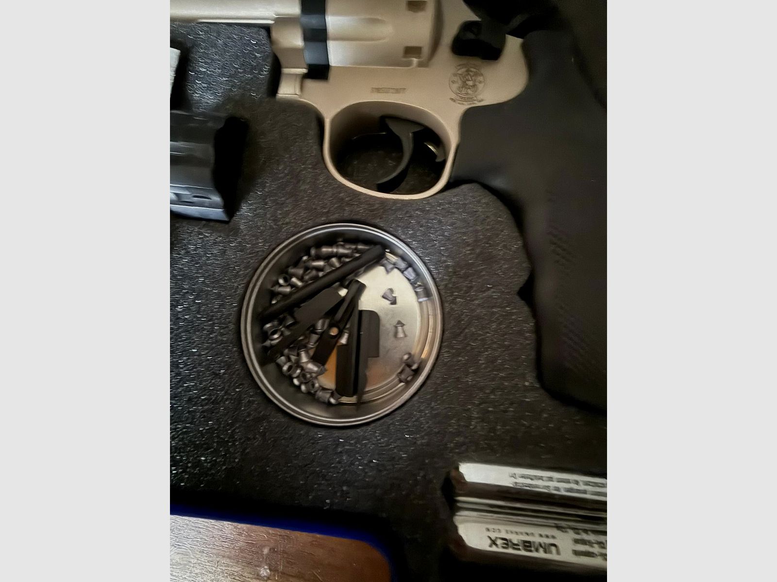 Revolver Co2 UMAREX Smith & Wesson 686 - 6 pollici Nickel 4,5 mm Diabolo