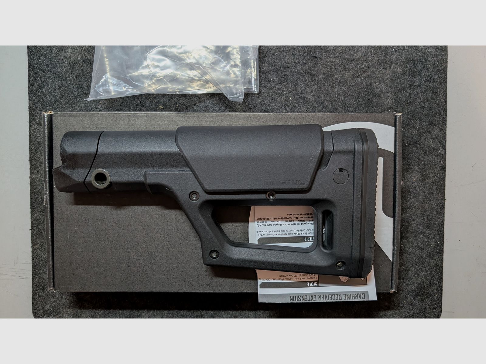 Magpul AR-15: Buttstock Magpul PRS Lite Polymer Schaft