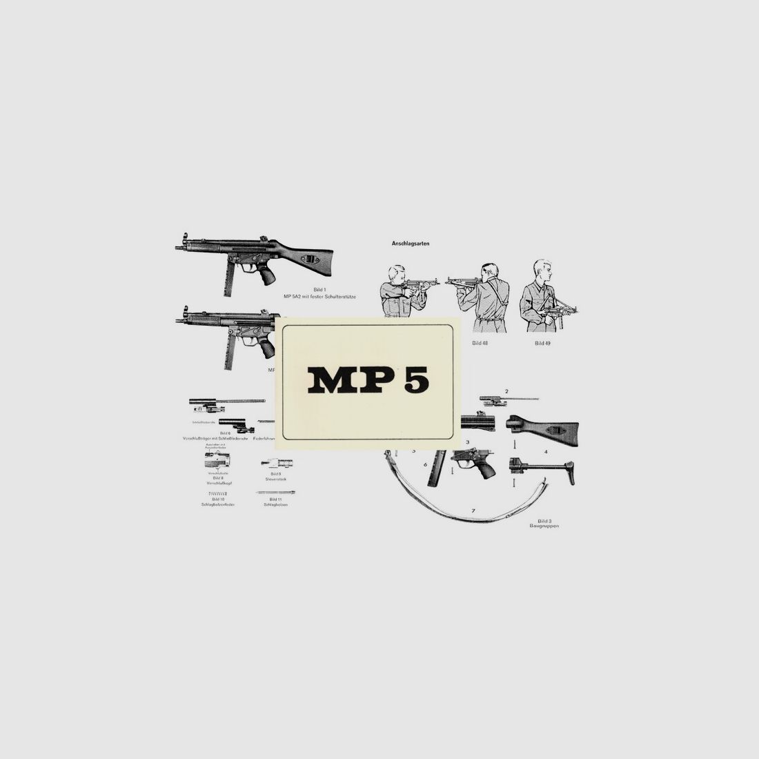Nachdruck Bedienungsanleitung Heckler&Koch MP5