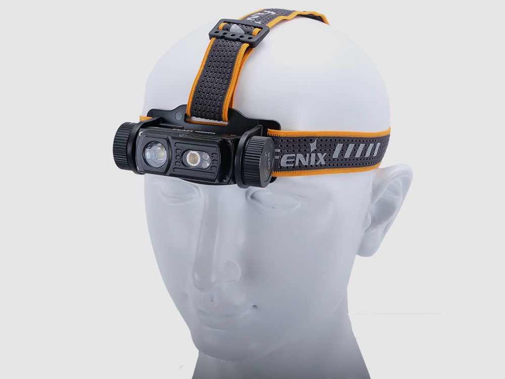Fenix HM60R LED Stirnlampe m. Lilon Akku Taschenlampen