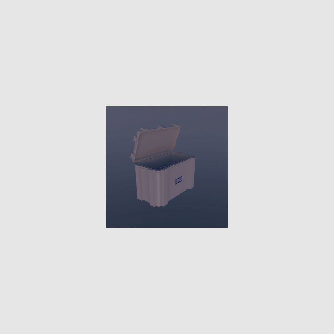 Filamelt Munitionsbox / .300 Norma Magnum / ‘Klappdeckel’ / Patronenbox, Ammo Box
