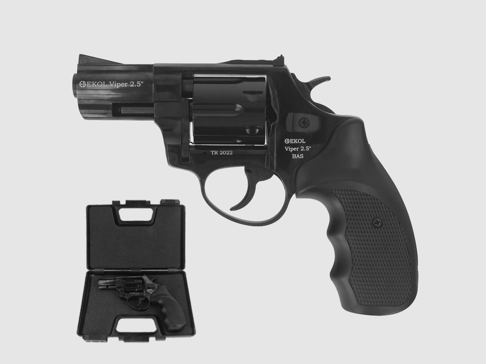 BAS Ekol Viper 2.5 K-6L DA revolver a salve, nero, immagine 2 di 7