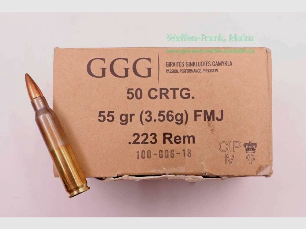ggg-ammo, Litauen Büchsenpatronen .223Rem