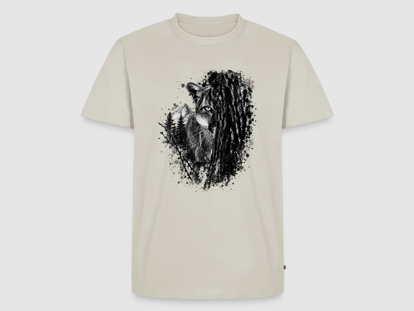 PUMA Heren Premium T-Shirt "Lauerende Puma", afbeelding 23 van 37