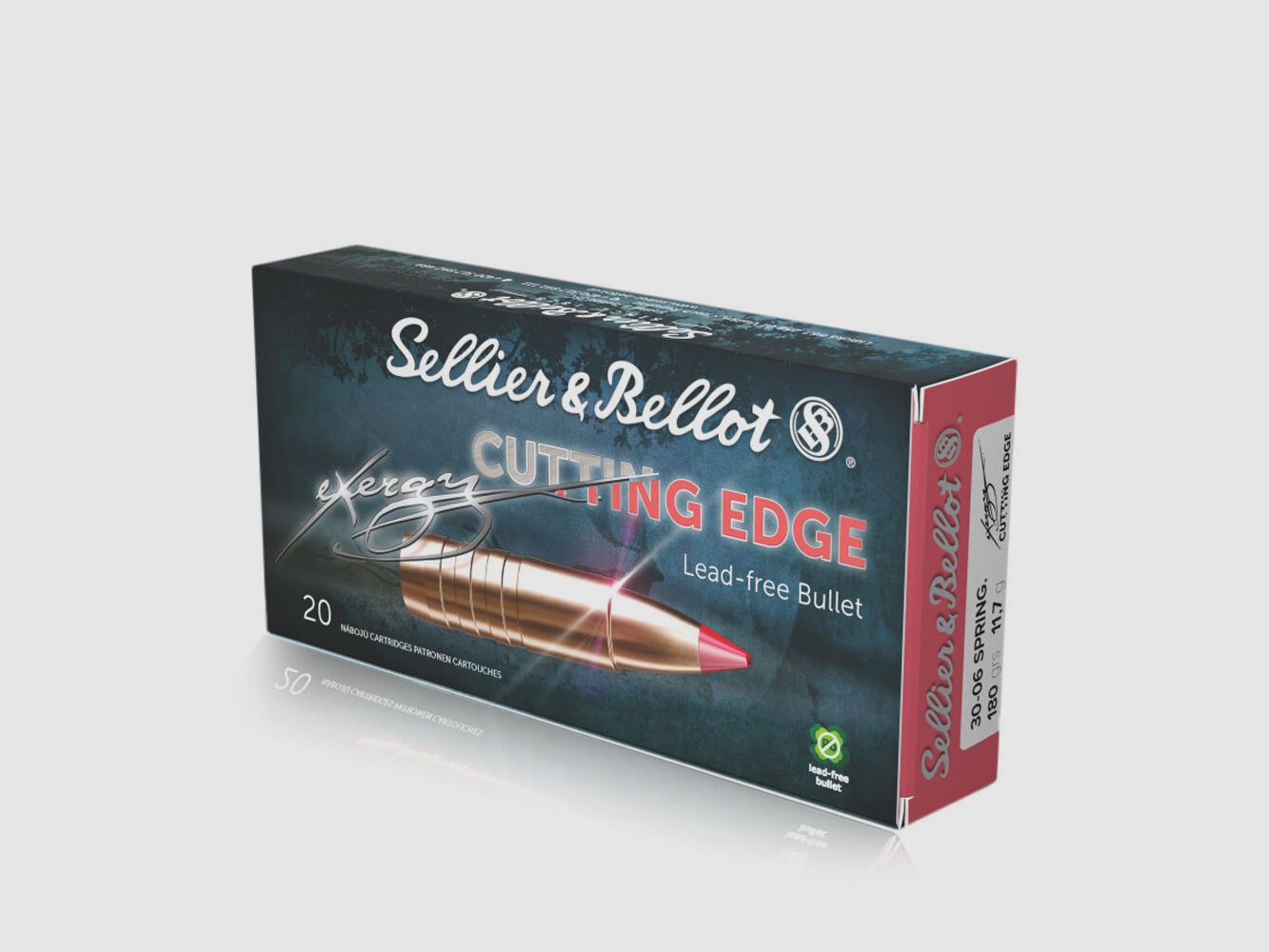 Sellier & Bellot Exergy Edge 180 grs 20 Stk .30-06Spring