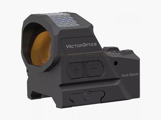 Vector Optics Frenzy-X 1x19x26 MRS Gen II Alimentation solaire Multi-Reticle - Noir