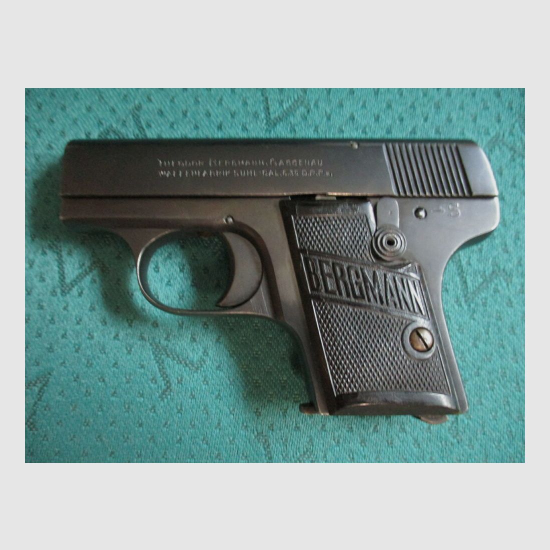Pistola de 6,35 mm Bergmann Nº 2