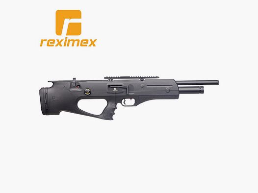 PCP-Büchse Reximex Apex Kaliber 4,50 mm. Kunststoff Schwarz. 24 Joule.