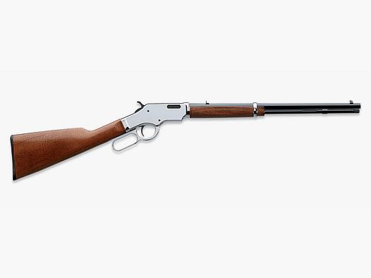 Uberti 1887 Scout Carbine Silver Boy LL 47cm, 15 Schuss inkl. Pica. Schiene Auf Lager
