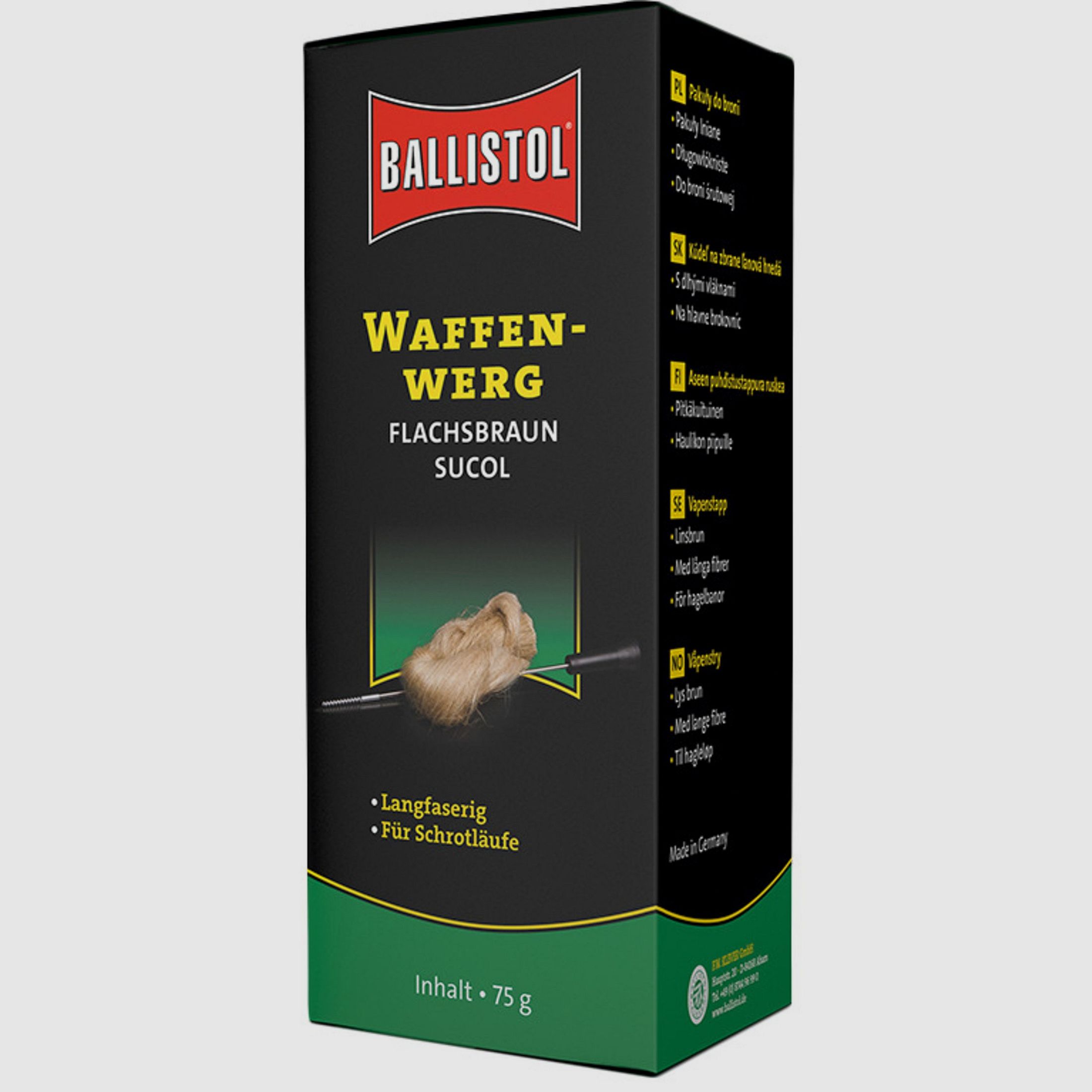 Entretien des armes Ballistol