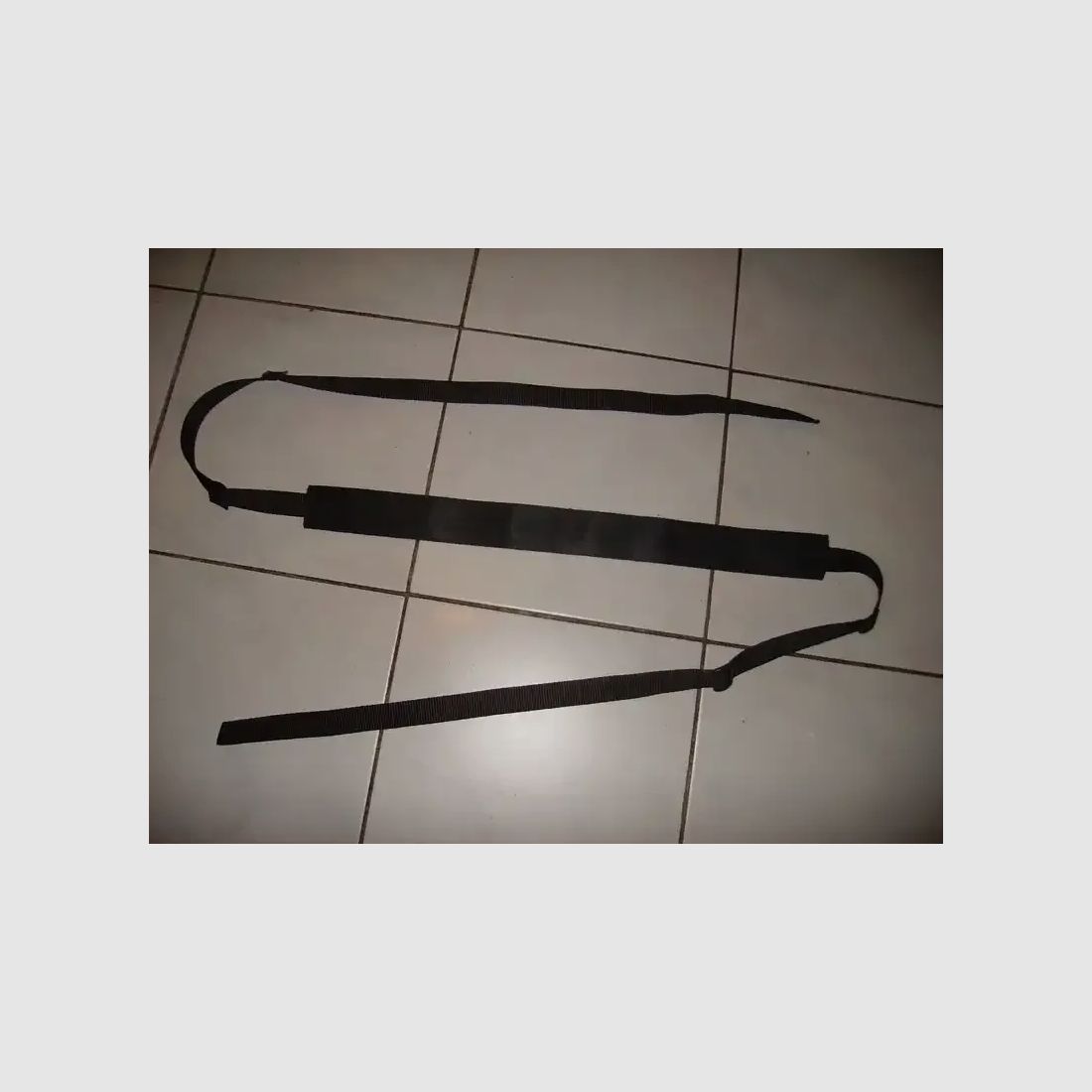 Fucile Kommando Nero/Cintura per armi, poliestere, imbottitura 47mm, nero