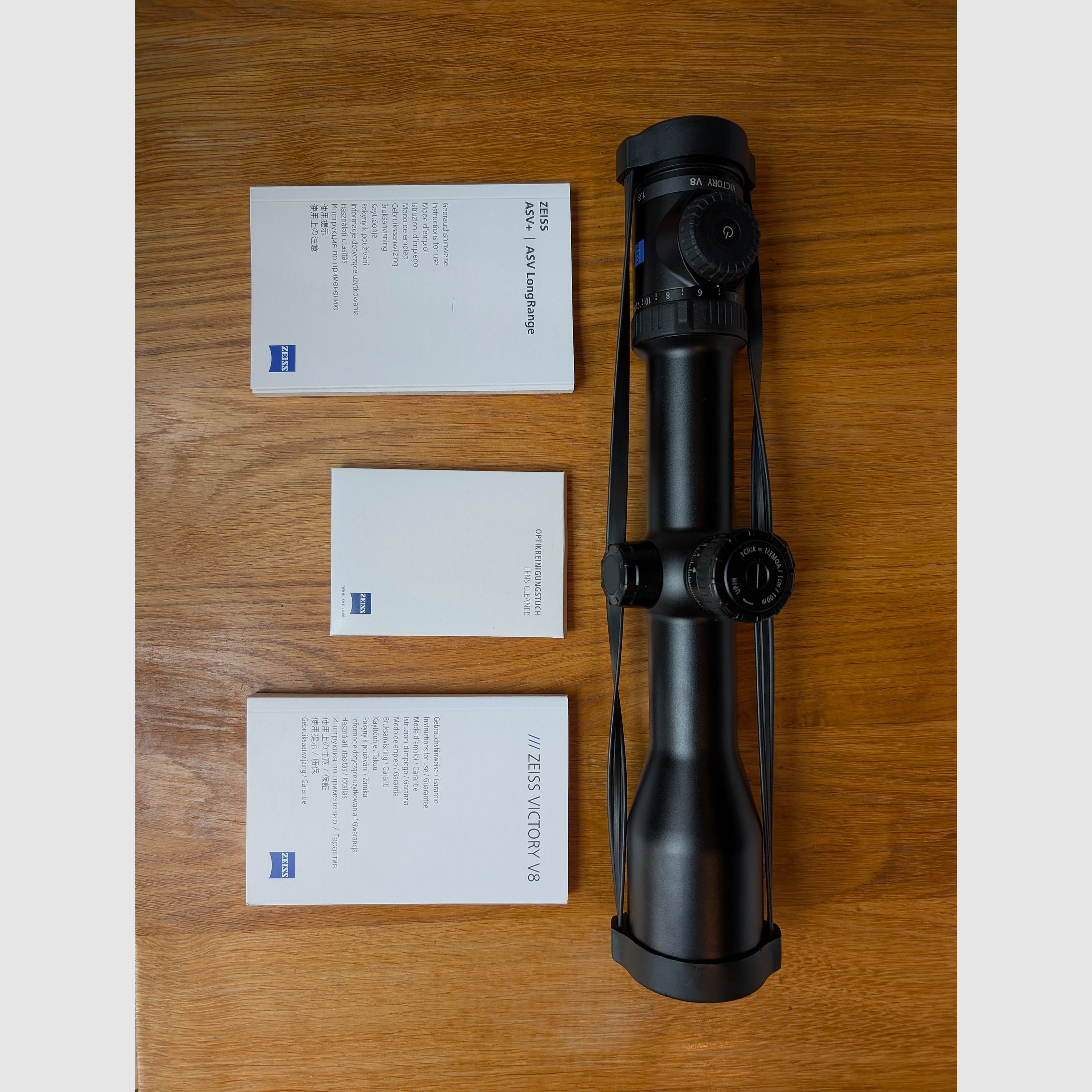 Telescopio Zeiss V8 1,8-14x50 ASV