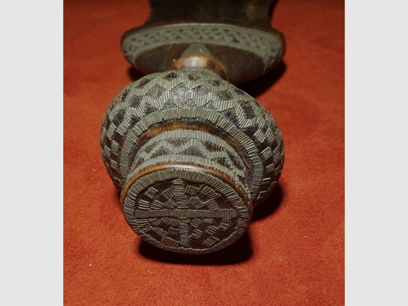 Bushono Ikula, short/ceremonial sword Belgian Congo