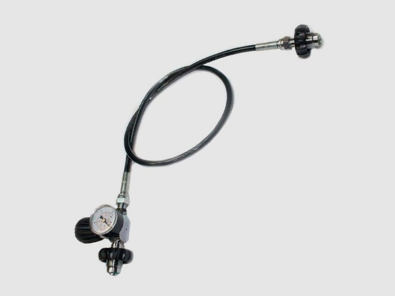 METALSUB TRANSFERGERÄT LUFT MIT MANOMETER DIN 200/300 2M