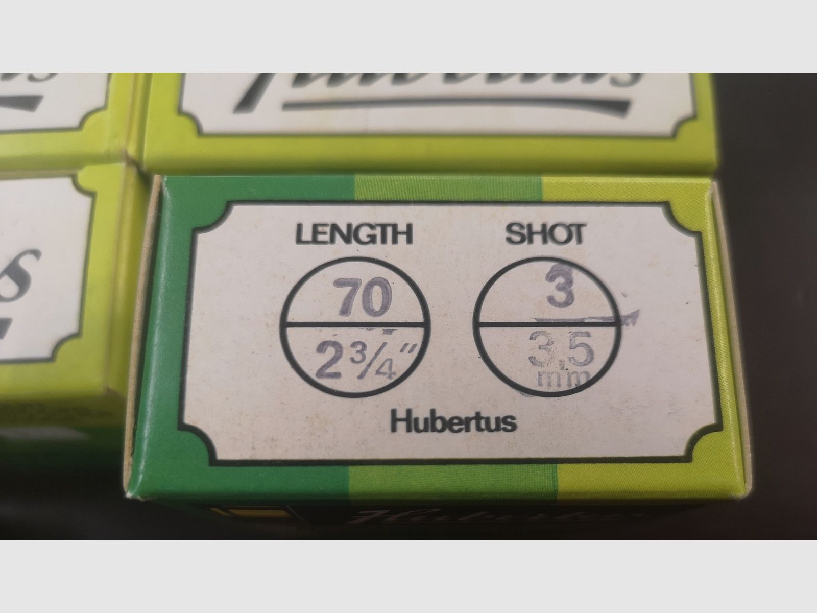 20/70 Schrotpatronen  200Stk. Hubertus  3,5mm