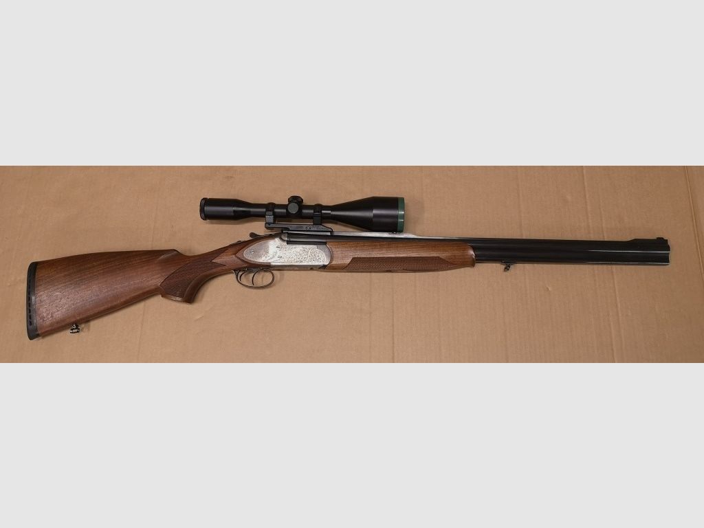 Bock rifle S2000 Luxury 7x65R and 12/70 side lock