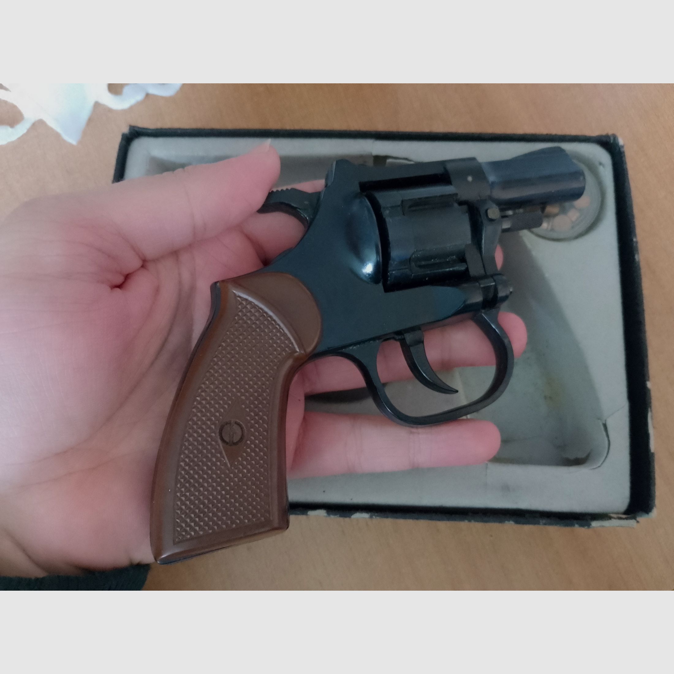 Cuno Melcher ME 86 w kal. 6 mm Knall z kielichem wystrzałowym!