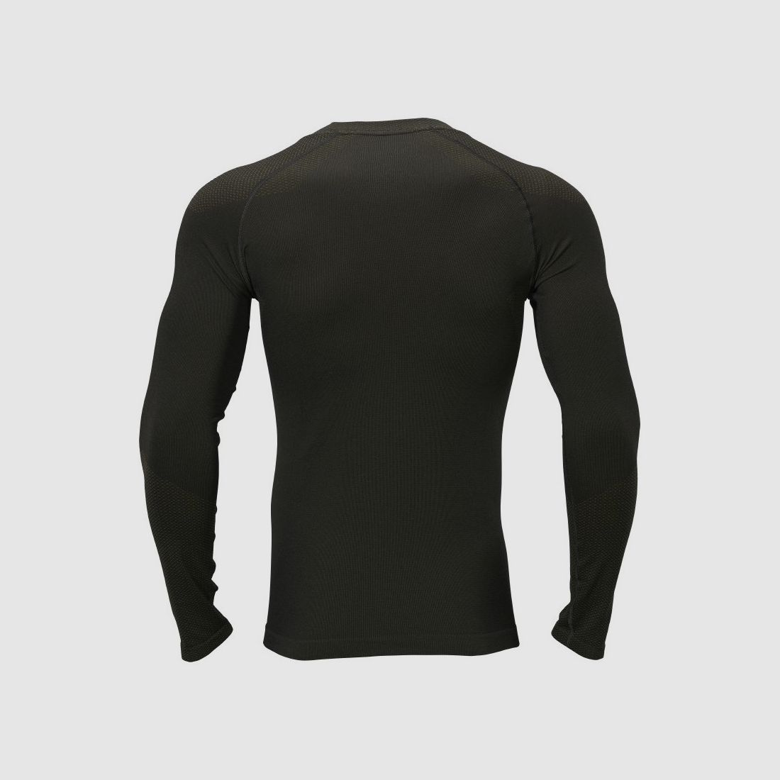 Härkila Base Active ondershirt met lange mouwen en ronde hals / Dark willow green, afbeelding 2 van 2