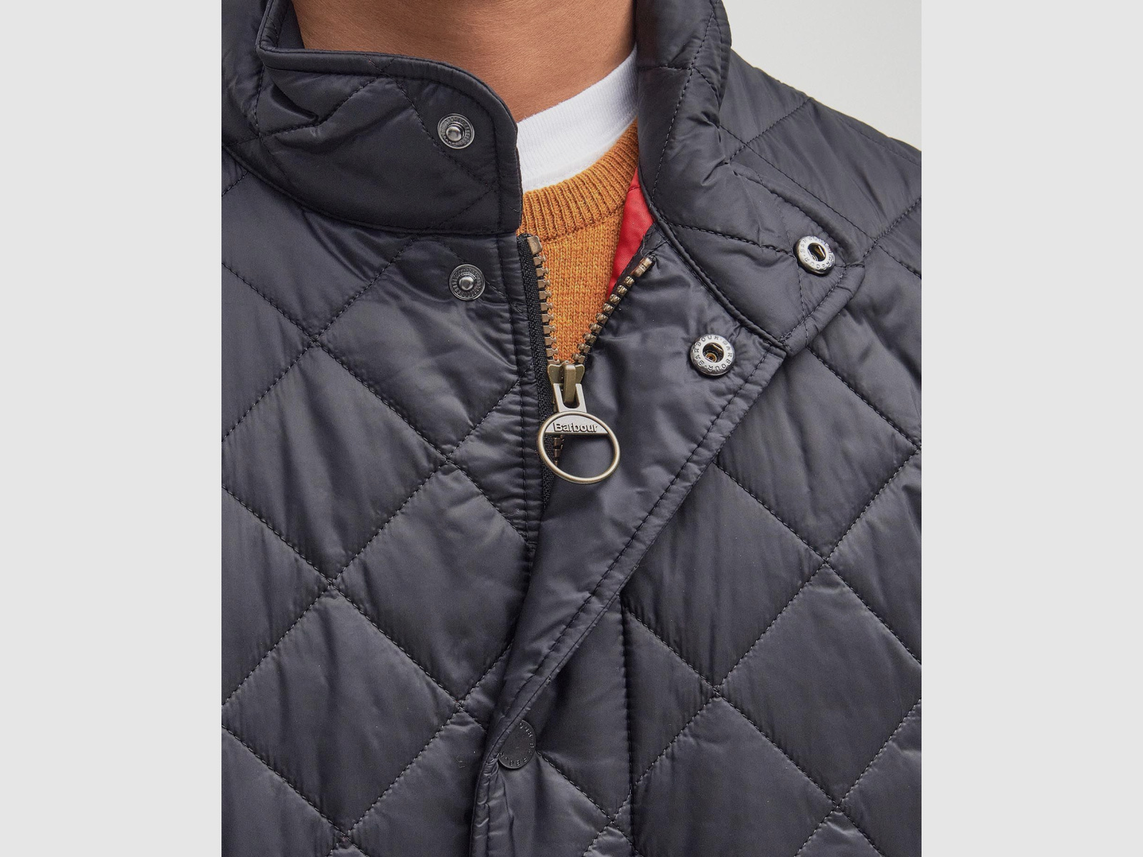 BARBOUR Flyweight Chelsea Quilt Jacke Navy