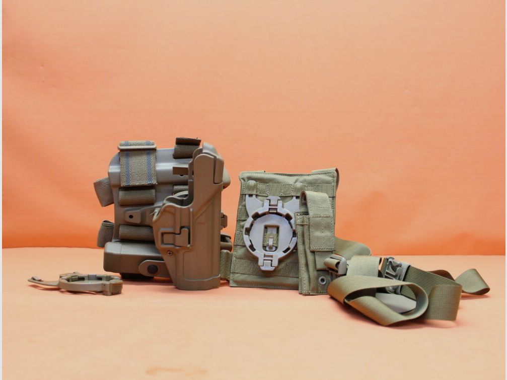 Blackhawk Blackhawk Sistema di Orologi SERPA Tactical Level 3 RH Heckler & Koch HK P8 (Bundeswehr) coyote CT
