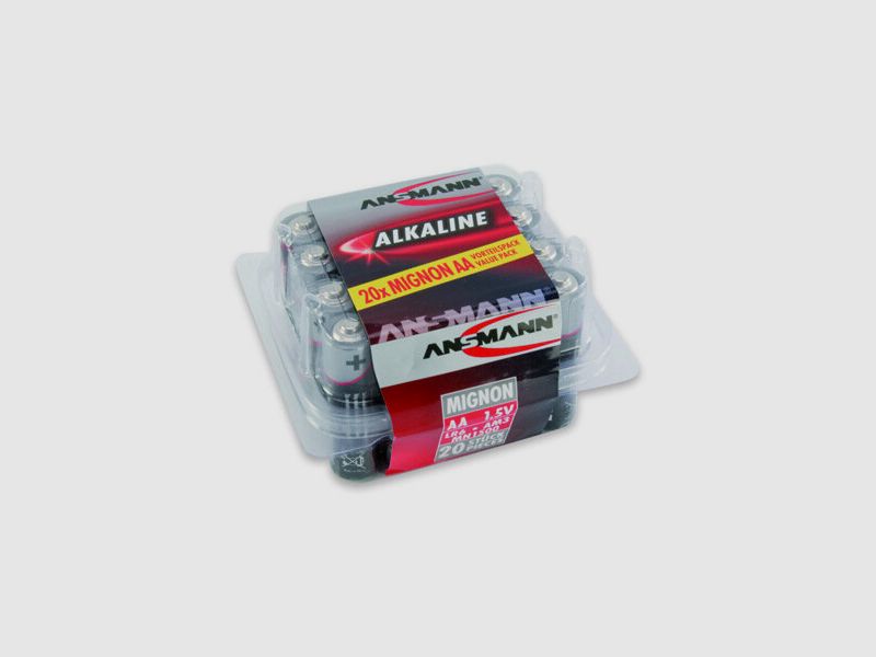 Ansmann RED Alkaline 1.5V Mignon AA 20-pack