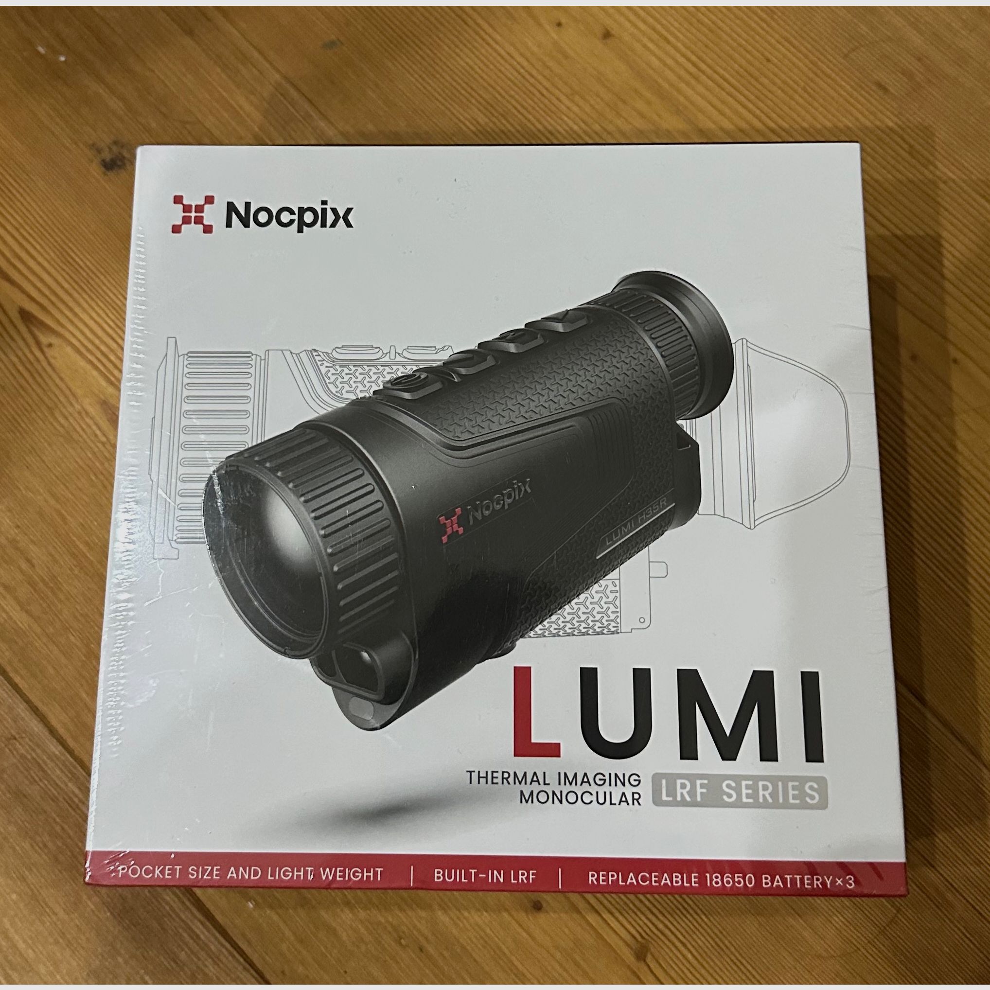 Nocpix Lumi H35R Wärmebildkamera mit Entfernungsmesser !Neu! Originalverpackt! Einzelstück