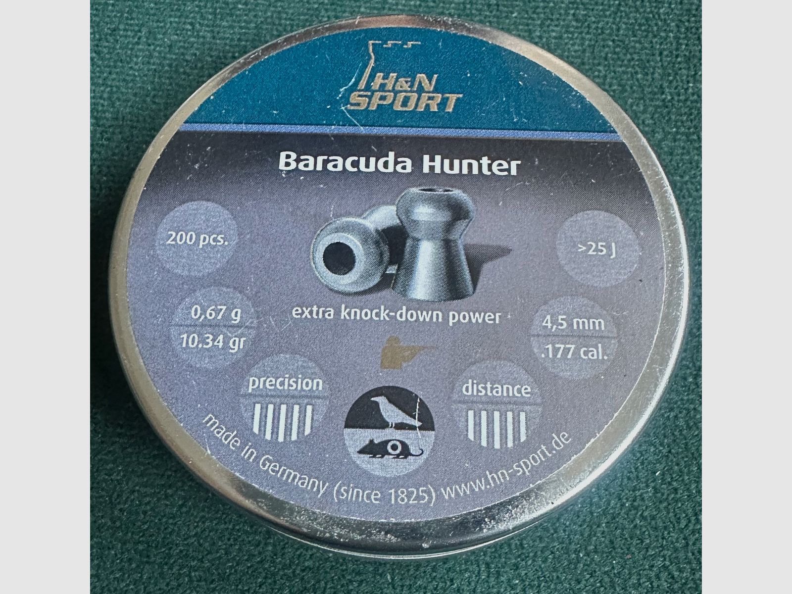 H&N Sport Baracuda Hunter 4,5mm .177 cal. 