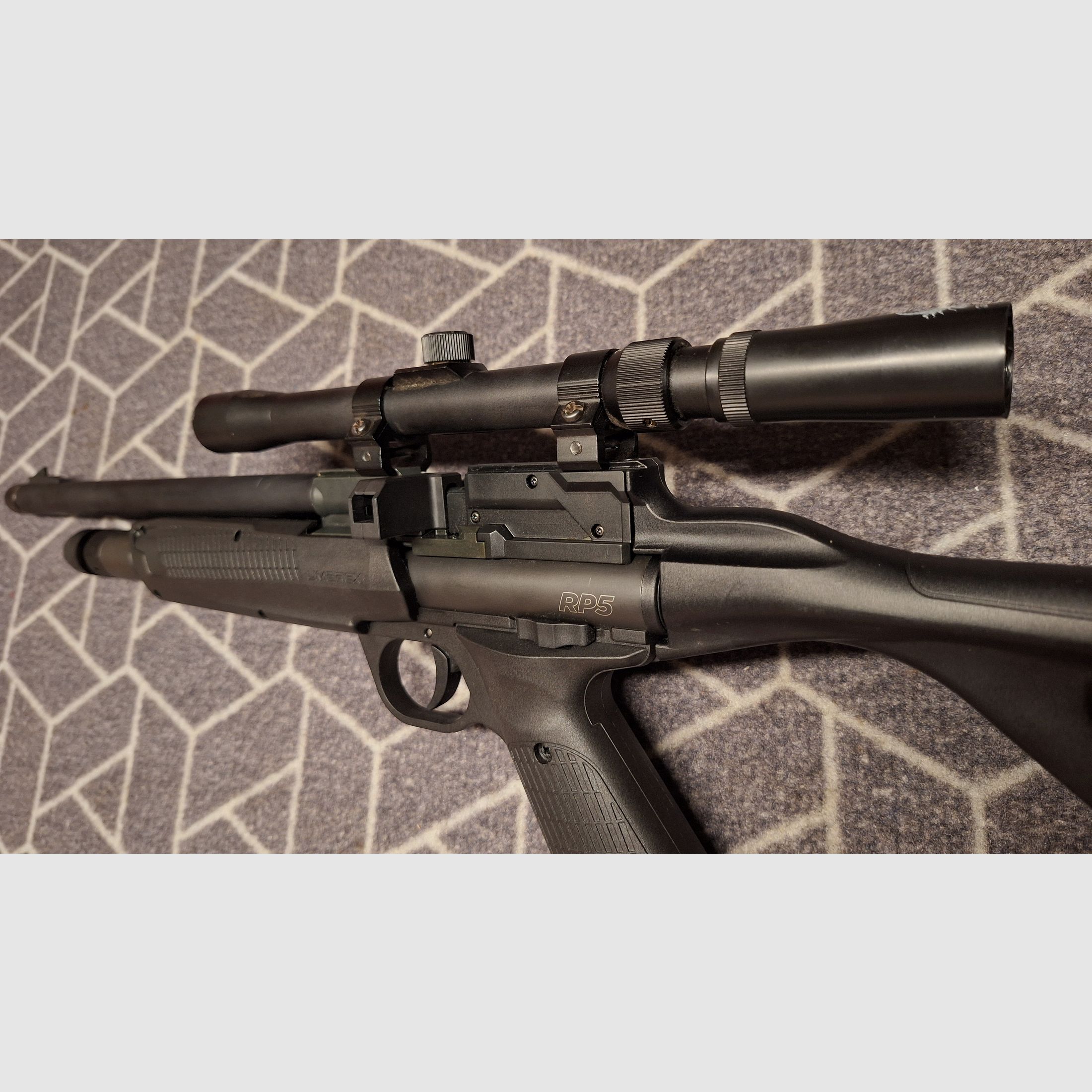Umarex RP5 5,5 mm CO2 Pump Action Carbine Kit - zeldzaamheid!