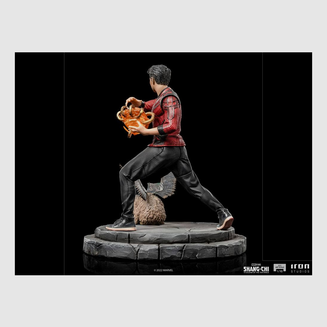 Shang-Chi and the Legend of the Ten Rings BDS Art Scale Statue 1/10 Shang-Chi & Morris 19 cm | 43508