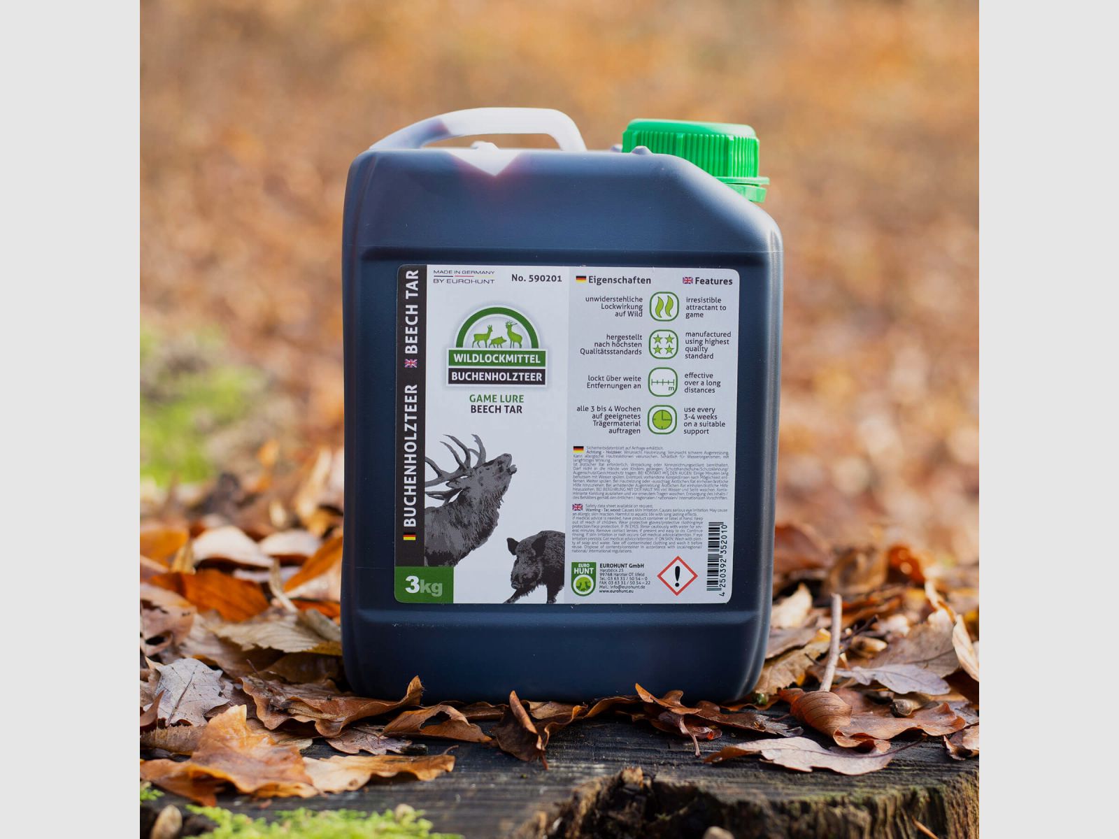EUROHUNT Buchenholzteer 2,5 l/ 3kg