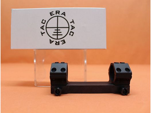 Recknagel Era-Tac Blockmontage 30mm (T5013-0010) mit Mutter, Alu schwarz, BH=10mm für Picatinnyprofil