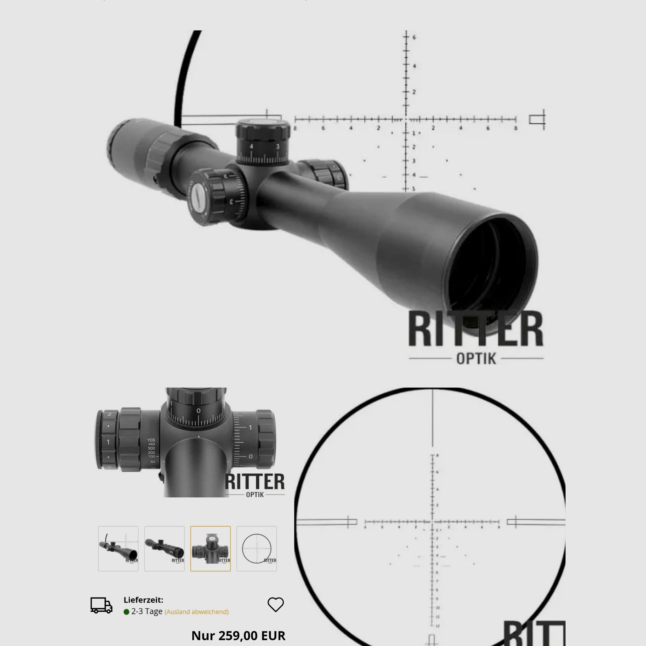 Ritter Optik Vision III 6-24x50 , Bild 3 von 3