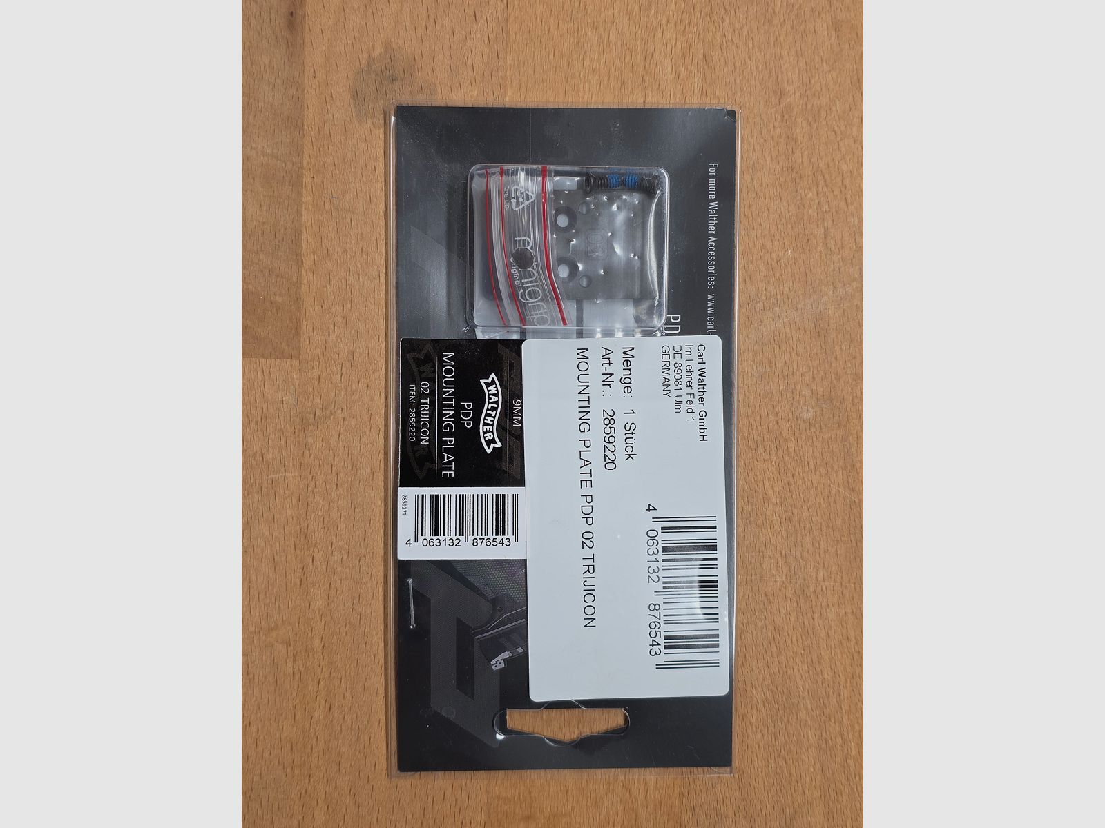 Walther PDP Piastra di adattamento 02