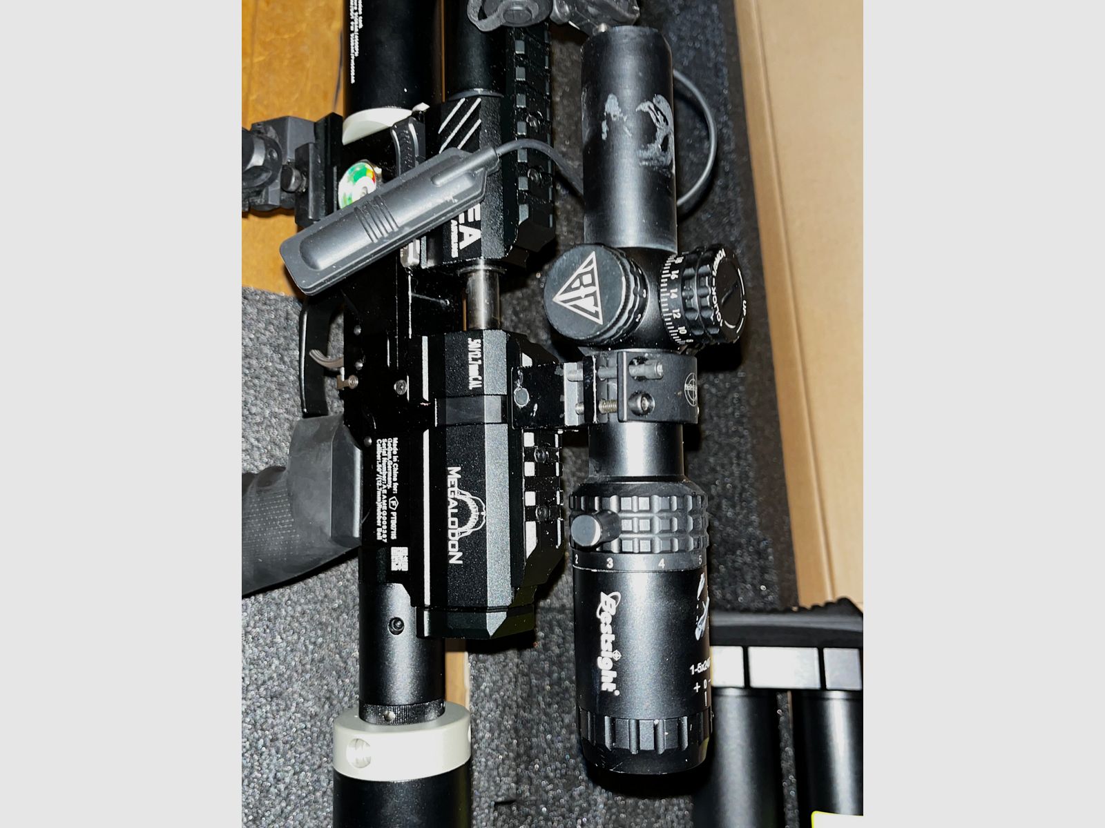 AeA Megalodon MK2 F-Version pacchetto completo (Export Kit incluso), immagine 11 di 20