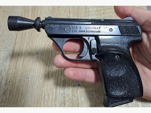 Seltene ME 8 Combat in 8 mm Knall im PTB 176/2