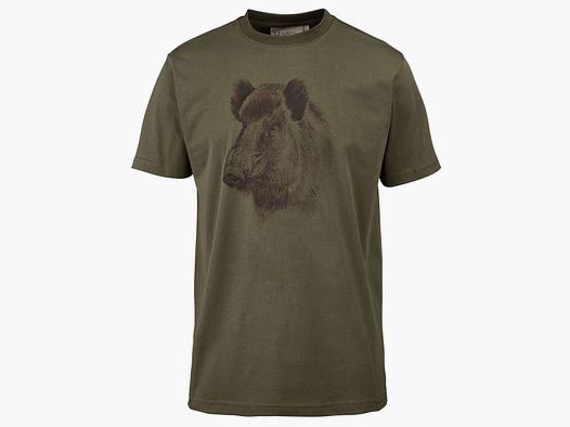 Hubertus Heren T-Shirt Wildzwijn