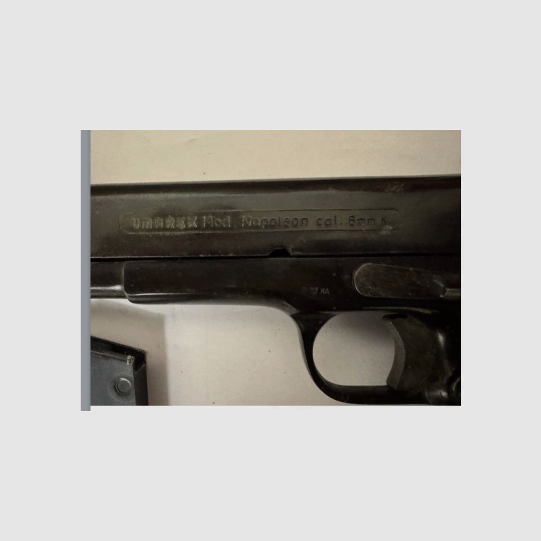 Umarex Mod Napoleon cal. 8mm pistol!