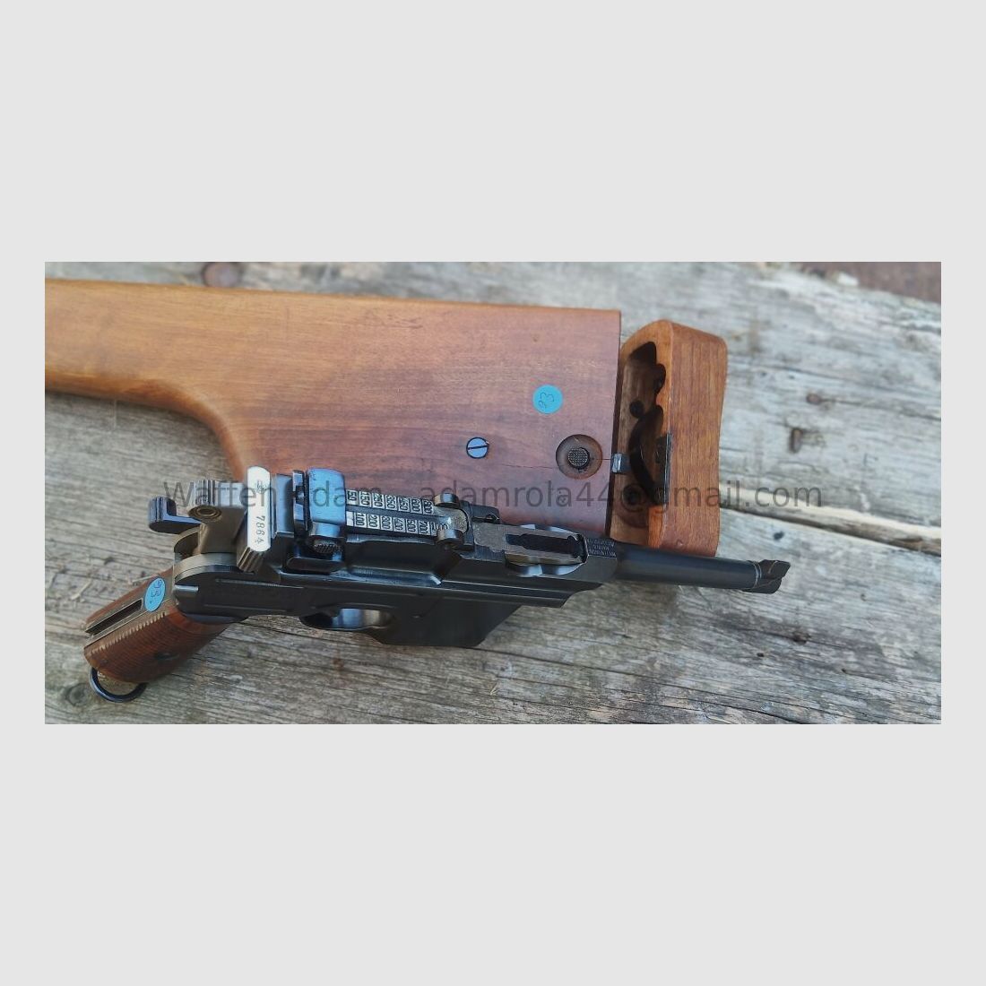 Mauser C96 - Bolo