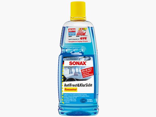 Sonax AntiFrost e Vista Chiara, Concentrato