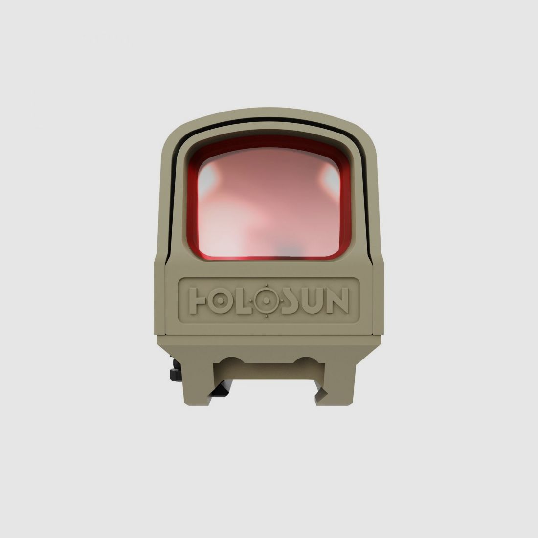 Set Holosun, Oculare Reflex Holosun, Modello HS510C-RD-FDE con Reticolo Rosso: 2MOA Punto, 65MOA Circledot & 65MOA Cerchio e Ingranditore HM3X-FDE, immagine 7 di 12