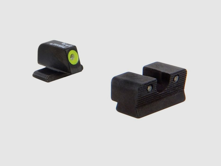 N-Visier HD green Dot yellow Springfield XD