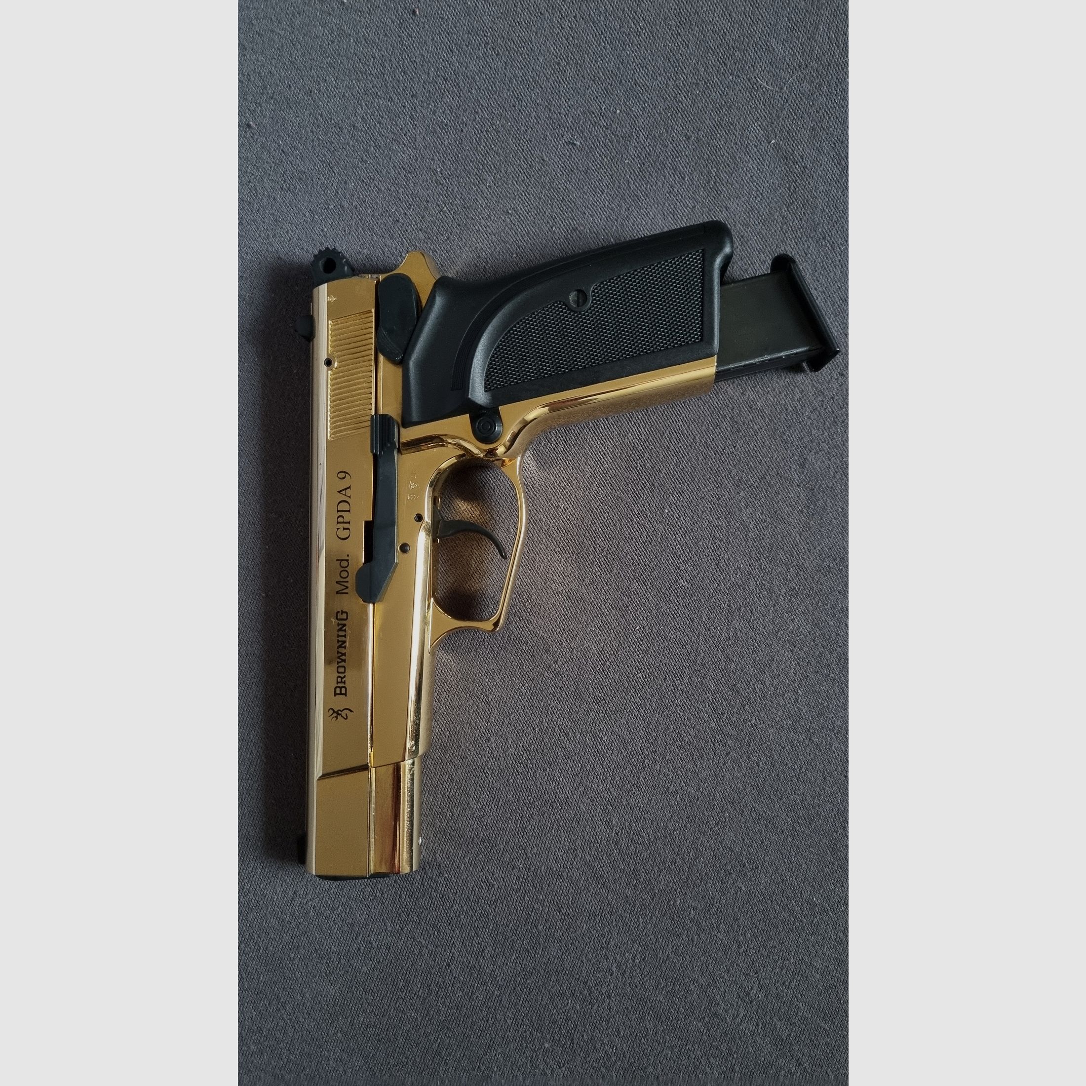Browning Schreckschuss Pistole GPDA 9 Gold
