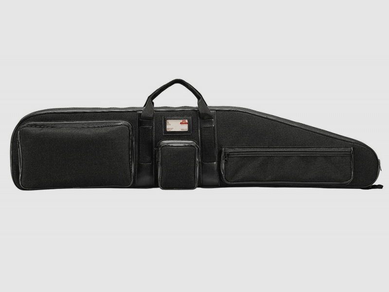 AKAH Futteral CORDURA aus hochwertigem "Du Pont" mit 3 Seitentaschen | Gesamt 124cm > große Taschen!